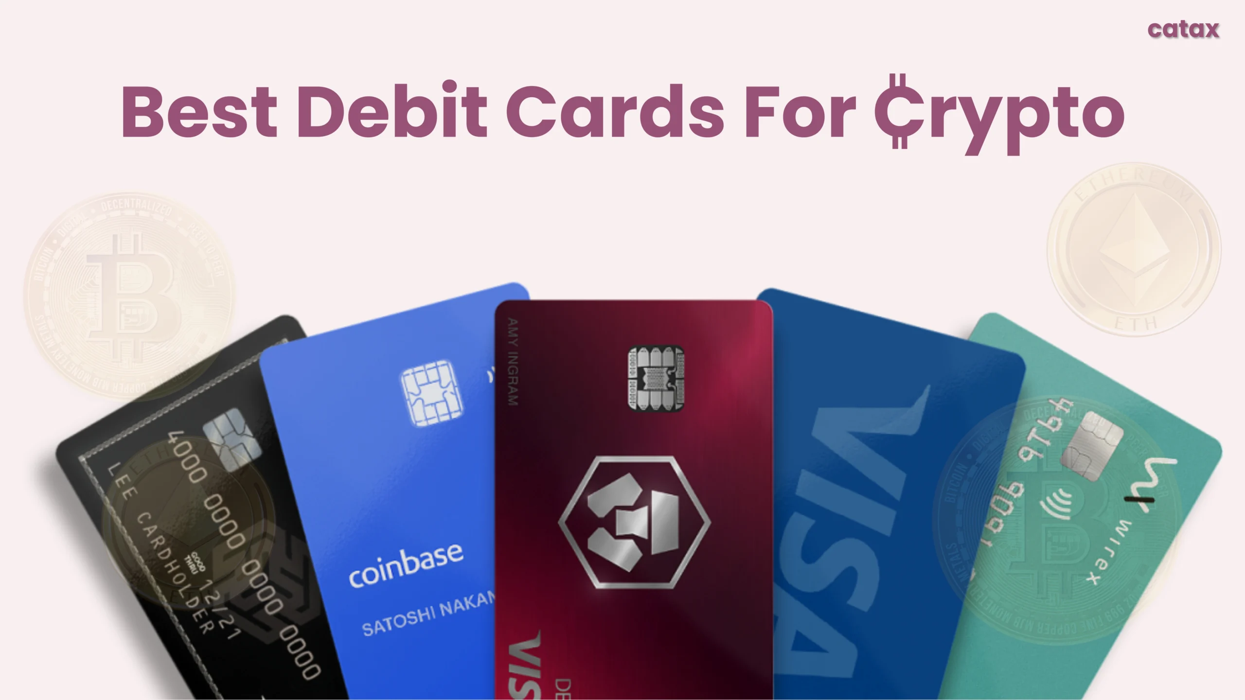 6 Best debit cards for crypto in 2024