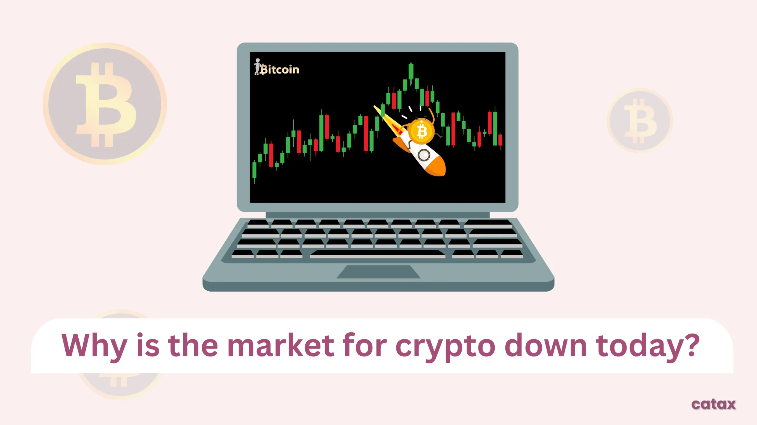 Why is the market for crypto down today?